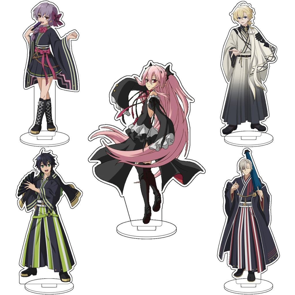 Figma Stand Set - 16 см, аниме «Серафим конца», фигурки