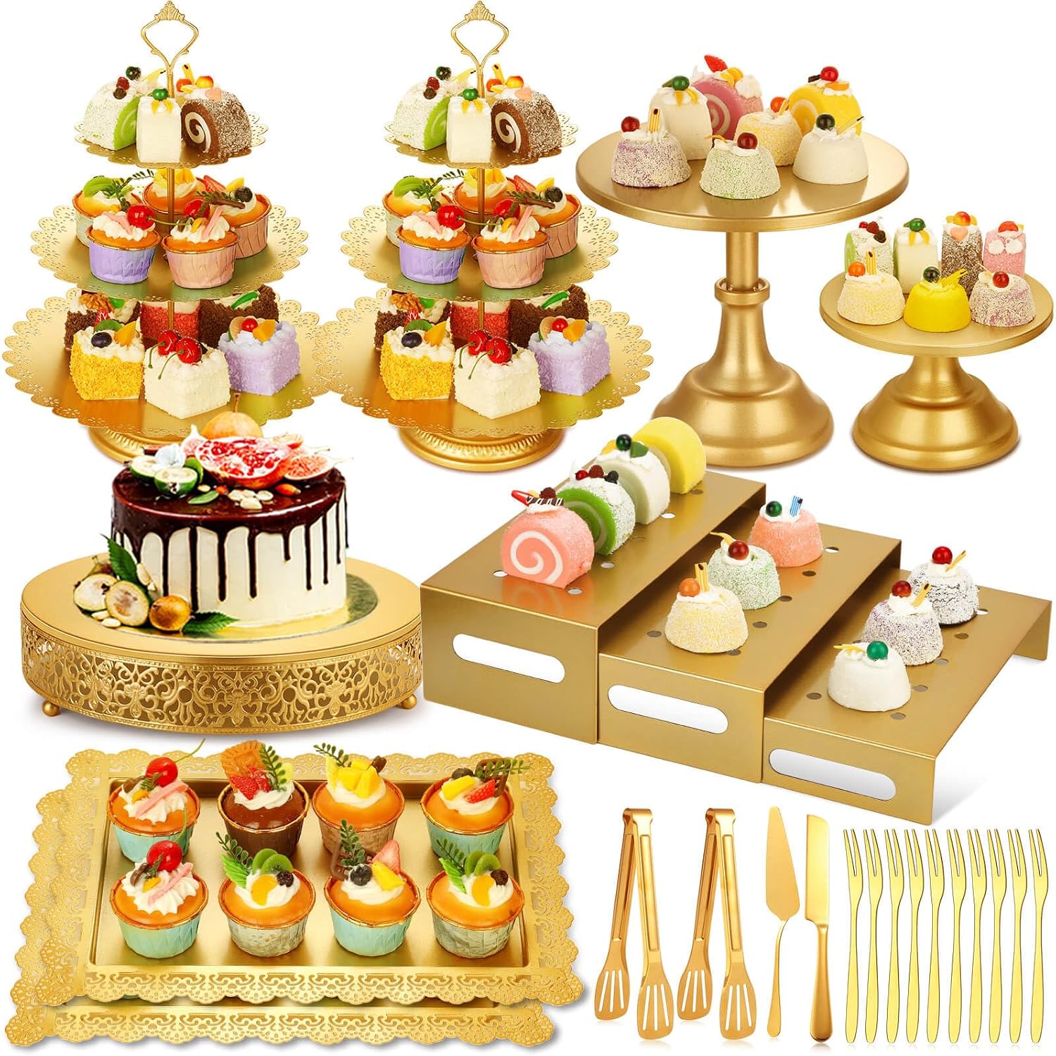 Набор для сервировки десертног – обзор и цена Display Risers Set