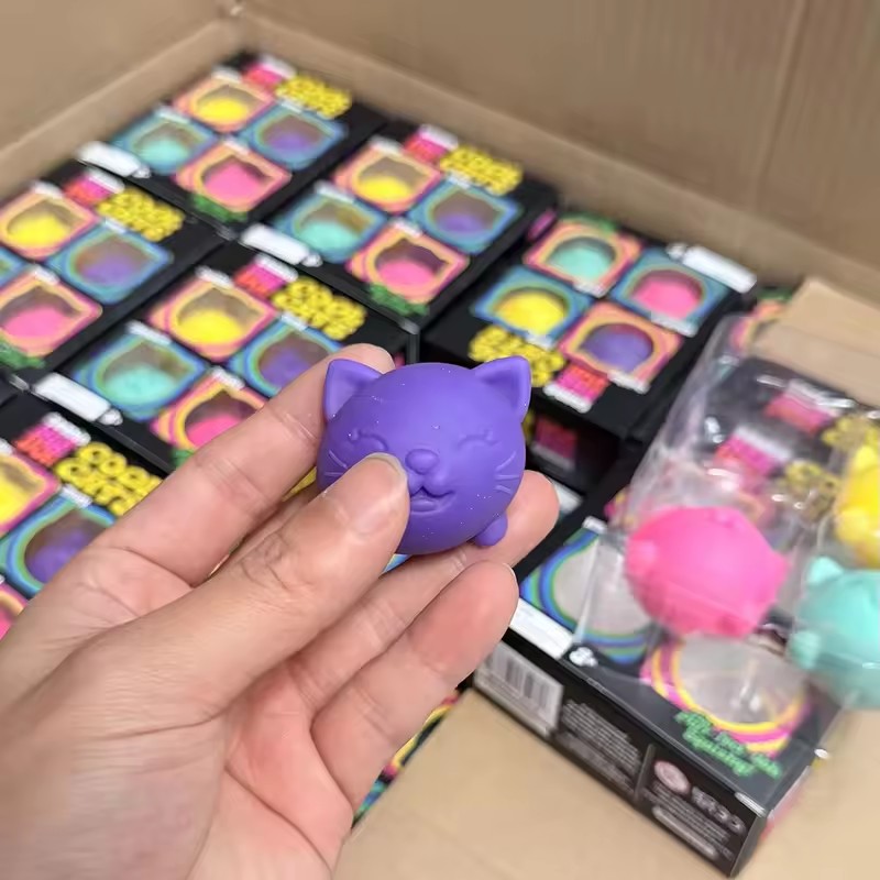 NeeDoh Mini, набор из 4 штук,  – обзор и цена Fidget Cube Original